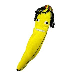 Rasta Banana Plush Toy 18 Inch Dreadlocks Jamaican Hat 2015 Yellow Soft Funny